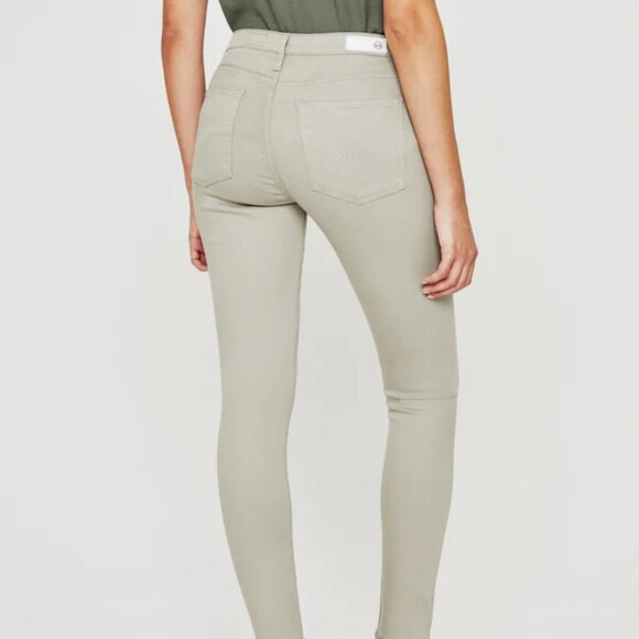 AG The Mid-Rise Legging Ankle Super Skinny Florence Fog Size 31 Regular - Picture 1 of 6
